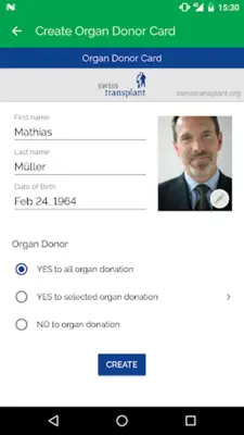 Echo112 – Medical ID android App screenshot 1