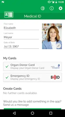 Echo112 – Medical ID android App screenshot 2